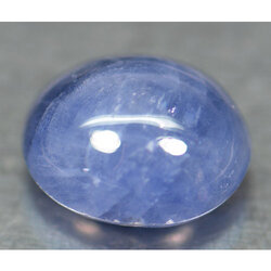 พลอยไพลินหลังเบี้ย (Sapphire) 3.40 กะรัต