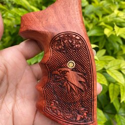 ด้ามไม้ลูกโม่ Smith&Wesson K (สแควบัท)