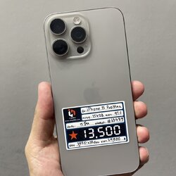 iPhone 15 Pro Max 256GB สี Natural Titanium