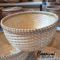 กระบุงไม้ไผ่ ขนาด 11 นิ้ว