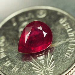 พลอยทับทิมแท้ (Ruby) 1.40 กะรัต