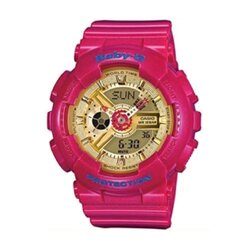 CASIO BABY-G นาฬิกาข้อมือ นาฬิกากันน้ำ นาฬิกาของแท้ ประกันศูนย์ CMG 1 ปี รุ่น BA-111GGB-4A Limited Edition (BABY-G 20th Anniversary x GIRLS GENERATION)