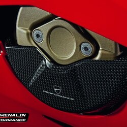 กันแคร้งคาร์บอน ซ้าย Ducati performance สำหรับ Panigale V4 2018+