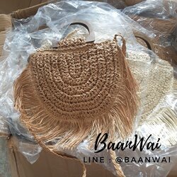 กระเป๋าสานจากวัสดุธรรมชาติ ป.2