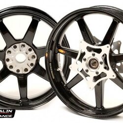 ล้อคาร์บอน BST 7ก้าน สำหรับ R nine T ลาย Black panther