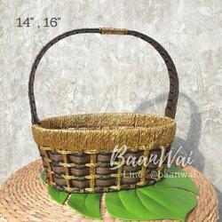 กระเช้า Code-005 VIP โครงเหล็ก ทรงรี