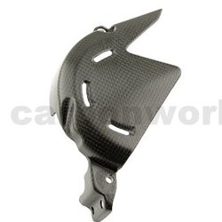 Carbonworld ครอบสเตอร์หน้าคาร์บอน (Sprocket Cover carbon) สำหรับ Street fighter V4