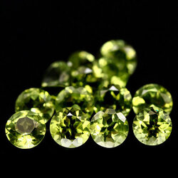 พลอยเพอริโดแท้ 5.15 กะรัต 14 ชิ้น