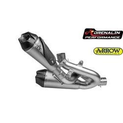 ท่อ Arrow สลิปออน สำหรับ STF V4 2020+ ท่อรุ่นล่าสุด คอท่อไทเทเนียม (For Exhibition only)