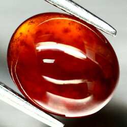 เฮสโซไนต์โกเมน 4.40 กะรัตสีแดงน้ำตาลสวย