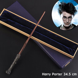ไม้กายสิทธิ์แฮรี่ พอตเตอร์ เเบบแกนโลหะไม่มีไฟ (Harry Porter Wand Iron Core)