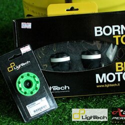 กันล้มกลาง Lightech Frame Protection/Sliders สำหรับ ZX10R ปี 2016ขึ้นไป
