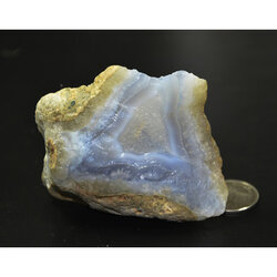 พลอยก้อนดิบคาลซิโดนี่ 599.30 กะรัตลายสวย