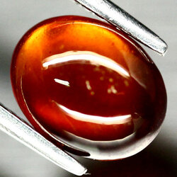 เฮสโซไนต์โกเมน 2.47 กะรัตสีแดงน้ำตาลสวย