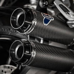 ท่อ termignoni คาร์บอน แบบท่อคู่ สำหรับ Monster 821 2018+ (For Exhibition only)