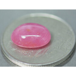 พลอยทับทิม (Ruby) 4.35 กะรัตสีชมพู