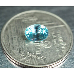 พลอยเพทายกัมพูชา (Zircon) 1.25 กะรัต