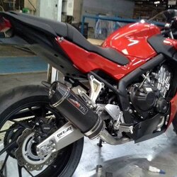 ท่อ Devil Evolution Full System Muffler สำหรับ cbr650 cb650f (For Exhibition only)