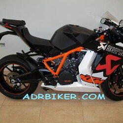 ท่อ Akrapovic under body สำหรับ KTM RC8 (For Exhibition only)