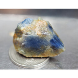 ก้อนไพลินดิบ ( Sapphire Rough) 46.80 กะรัต