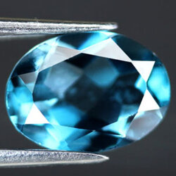 พลอยโทปาสสีลอนดอน 1.40 กะรัต