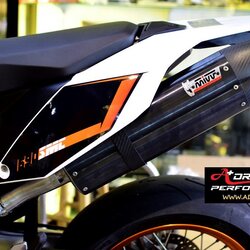 ท่อ MIVV รุ่น SUONO สำหรับ KTM 690 SMC 08-15 ท่อชั้นน้ำจาก ITALY (For Exhibition only)