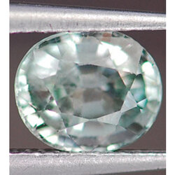 เพทาย (Blue Zircon) 1.15 กะรัตสีฟ้า