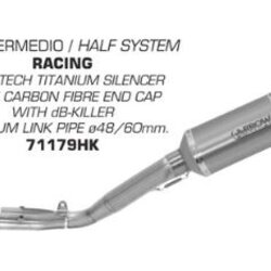 ท่อ Arrow Racetech + Y pipe ไทเท สำหรับ R1 ปี 2015 ขึ้นไป (For Exhibition only)