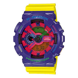 CASIO G-SHOCK นาฬิกาข้อมือ นาฬิกากันน้ำ นาฬิกาของแท้ ประกันศูนย์ CMG 1 ปี รุ่น GA-110HC-6A