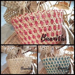 กระเช้าชะลอม ชะลอมลายดาวลอมเดือน