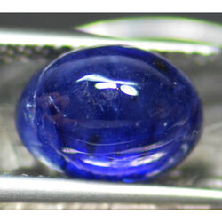 พลอยไพลิน 3.45 กะรัตสีเข้มสวยมาก