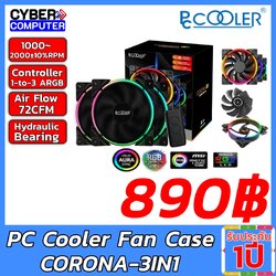 PC Cooler CORONA-3IN1 Fan Case