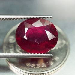 พลอยทับทิม (Ruby) 5.40 กะรัต