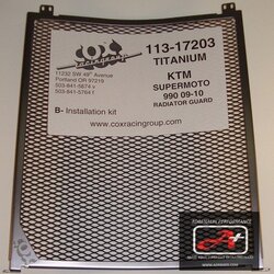 การ์ดหม้อน้ำ COX RACING สำหรับ KTM 990