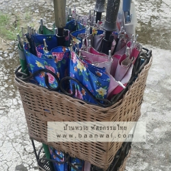 ตะกร้าใส่ร่ม ตะกร้าหวายใส่ร่ม