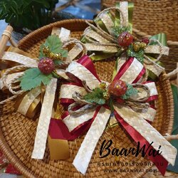 โบว์ตอก โบว์-ขนาดกลาง โบว์ติดของขวัญ