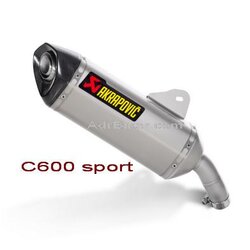 ท่อ Akrapovic Slip-on สำหรับ C600 sport และ C650 GT 2012-2015 (For Exhibition only)