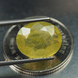 บุษราคัมอัฟริกา (Sapphire) 4.50 กะรัต
