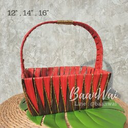 กระเช้า Code-005 VIP โครงเหล็ก ทรงเหลี่ยม (รุ่น KT25)