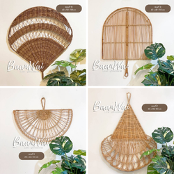 แผ่นตกแต่งผนังดีไซน์ต่างๆ แผ่นหวาย Wall Decoration