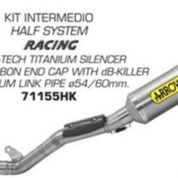 ท่อ Arrow Titanium Half system สำหรับ ZX10R ปี 2016 ขึ้นไป ราคาพิเศษ ล้างสต๊อค (For Exhibition only)