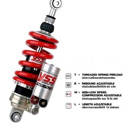 โช๊ค Yss สำหรับ CBR650R/CB650F