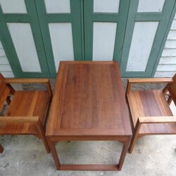 ชุดโต๊ะเก้าอี้สนาม "โรงอาหารเล็ก"