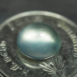 พรีไนท์สีเขียวสวย (Prehnite) 2.55 กะรัต