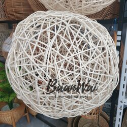 โคมไฟบอลหวาย โคมไฟ บอลหวาย (ไม่มีโครง)