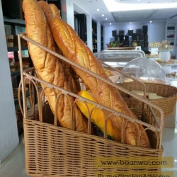 ตะกร้าขนมปัง ตะกร้าใส่ขนมปังฝรั่งเศส