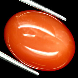 มูนสโตนหรือมุกดาหาร 9.74 กะรัตสีน้ำตาล