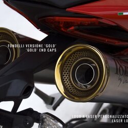 ท่อ Zard full system ท่อคู่ ออกท้าย สำหรับ Panigale 959 (For Exhibition only)