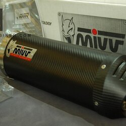 ท่อ MIVV รุ่น Oval Slip on สำหรับ BMW F800R 2009-ปัจจุบัน (For Exhibition only)