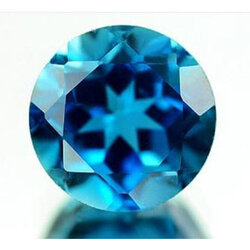 โทแพซพลอยสีฟ้าเข้ม 1.60 กะรัต